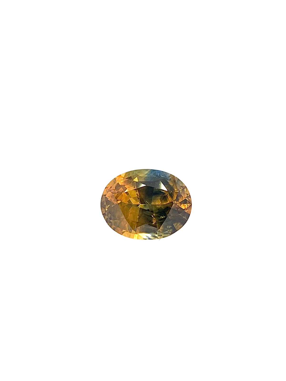 Bicolour Sapphire — 1.98ct Oval | 8.30 x 6.40mm | Sri Lanka | Heated