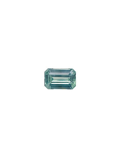Green Sapphire — 1.49ct Emerald Cut | 7.65 x 5.10mm | Madagascar | Heated