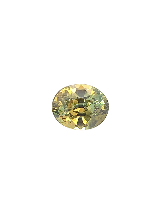 Green Sapphire — 3.06ct Oval | 9.05 x 7.30mm | Madagascar | Heated
