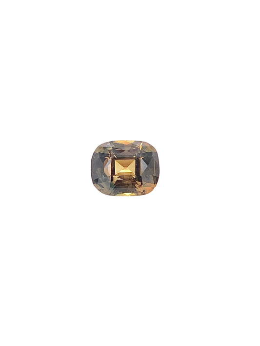 Brown Sapphire — 1.99ct Cushion | 7.90 x 6.45mm | Madagascar | Heated