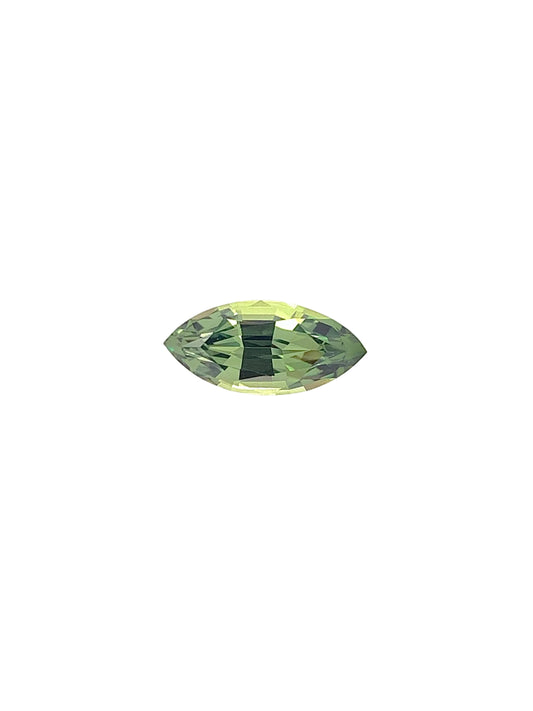 Green Sapphire — 1.17ct Marquise | 9.80 x 4.60mm | Tanzania | Heated