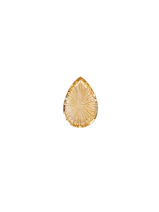 Yellow Sapphire — 0.97ct Fantasy Cut | 9.80 x 6.60mm | Sri Lanka | Heated