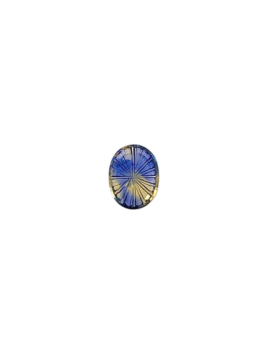 Blue Sapphire — 0.90ct Fantasy Cut | 8.50 x 6.60mm | Sri Lanka | Heated