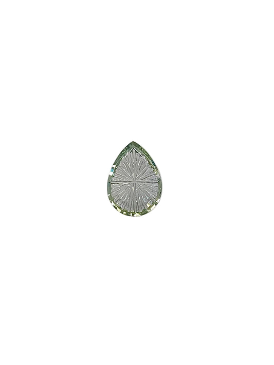 Green Sapphire — 1.10ct Fantasy Cut | 9.70 x 7.10mm | Sri Lanka | Heated