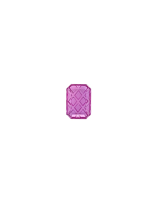 Pink Sapphire — 0.92ct Fantasy Cut | 7.60 x 5.40mm | Madagascar | Heated
