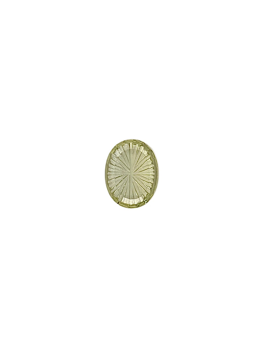 Green Sapphire — 1.05ct Fantasy Cut | 8.90 x 6.90mm | Madagascar | Unheated