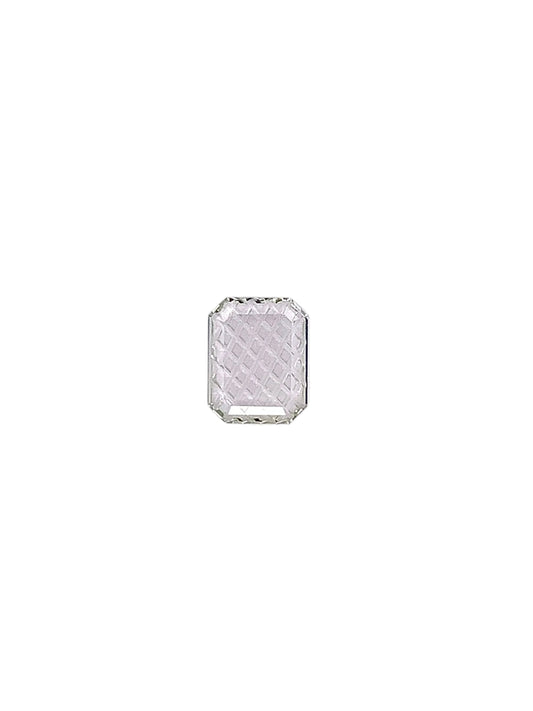 White Sapphire — 0.87ct Fantasy Cut | 8.20 x 6.50mm | Sri Lanka | Unheated