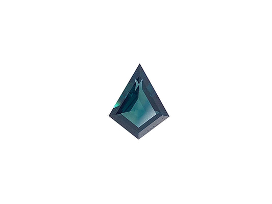 Teal Sapphire — 0.97ct Kite | 8.70 x 6.90mm | Kenya | Unheated