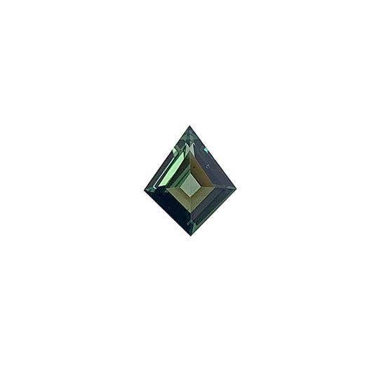 Green Sapphire — 0.60ct Kite | 7.50 x 6.30mm | Madagascar | Heated