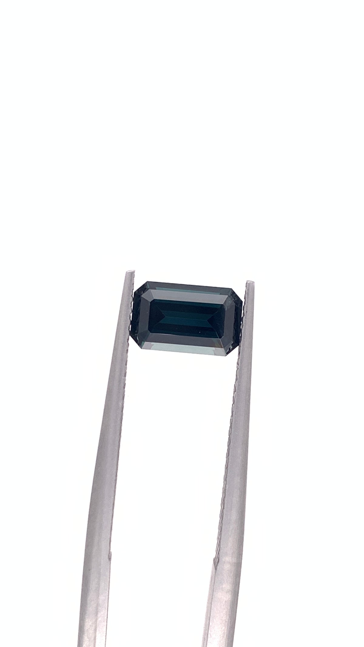 Teal Sapphire — 1.35ct Emerald Cut | 8.00 x 5.00mm | Kenya | Unheated