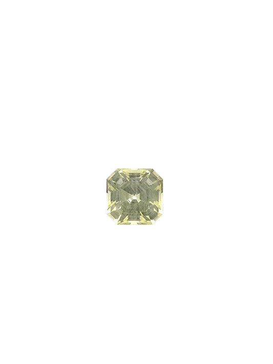 Yellow Sapphire — 1.82ct Asscher | 6.50mm | Sri Lanka | Heated