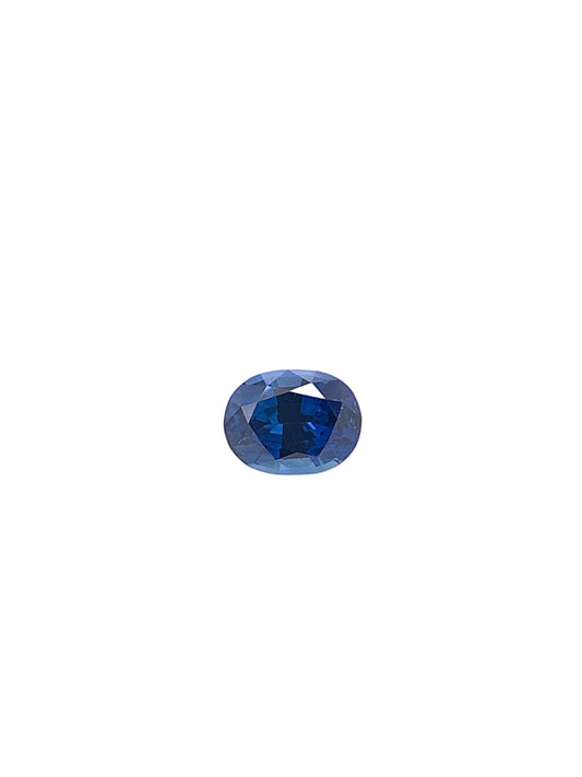 Blue Sapphire — 0.97ct Oval | 6.45 x 4.90mm | Madagascar | Heated