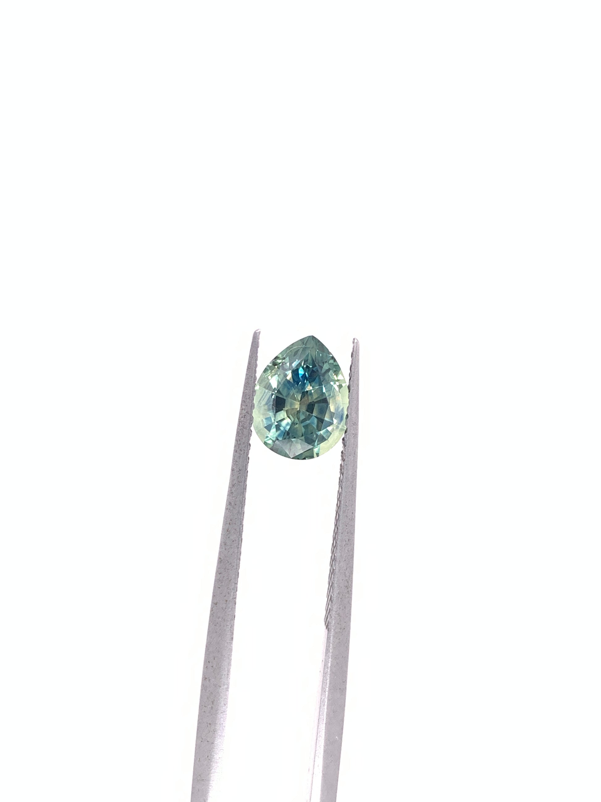 Montana Sapphire — 1.56ct Pear | 7.90x6.30mm | USA | Heated