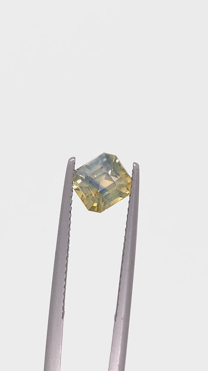 Yellow Sapphire — 2.00ct Emerald Cut | 6.40 x 5.95mm | Sri Lanka | Heated