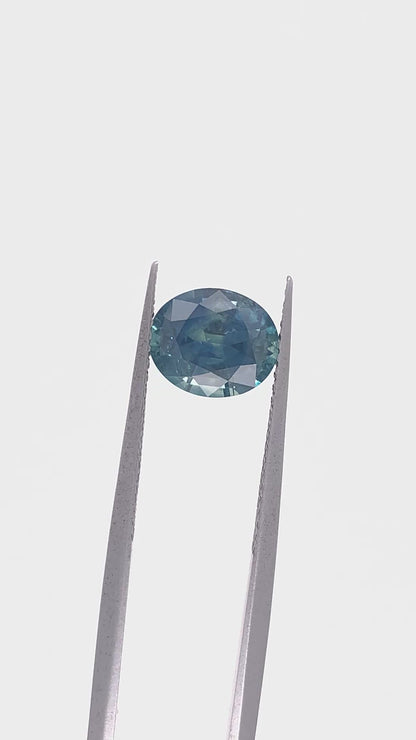 Montana Sapphire — 2.25ct Oval | 8.60 x 7.20mm | USA | Heated