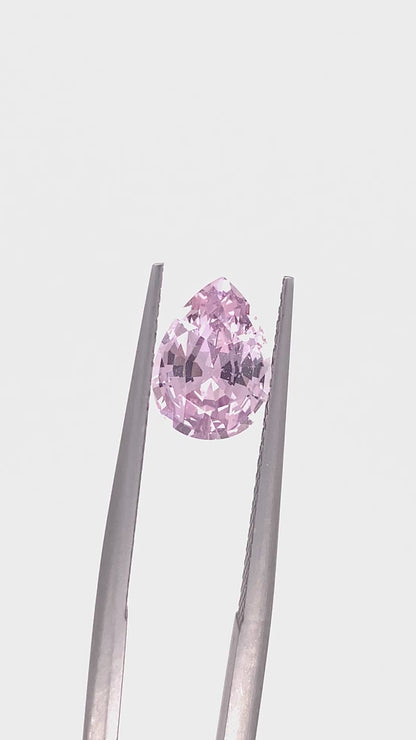 Pink Sapphire — 2.42ct Pear | 9.65 x 7.05mm | Madagascar | Unheated