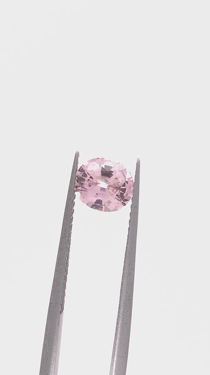 Pink Sapphire — 1.05ct Oval | 6.70 x 5.90mm | Madagascar | Unheated