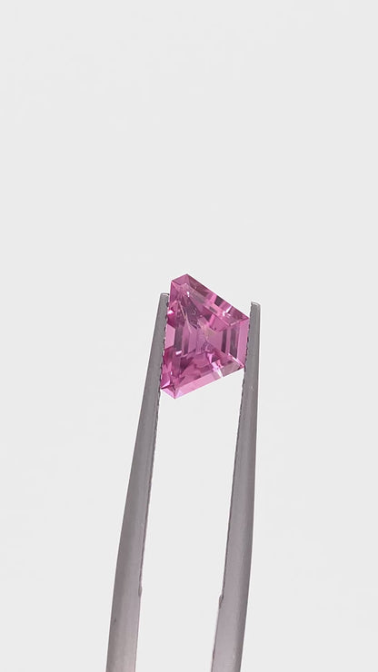 Pink Sapphire — 1.20ct Geometric | 8.80x5.70mm | Madagascar | Unheated