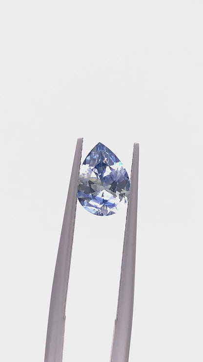Bicolour Sapphire — 1.50ct Pear | 8.60 x 6.40mm | Sri Lanka | Heated