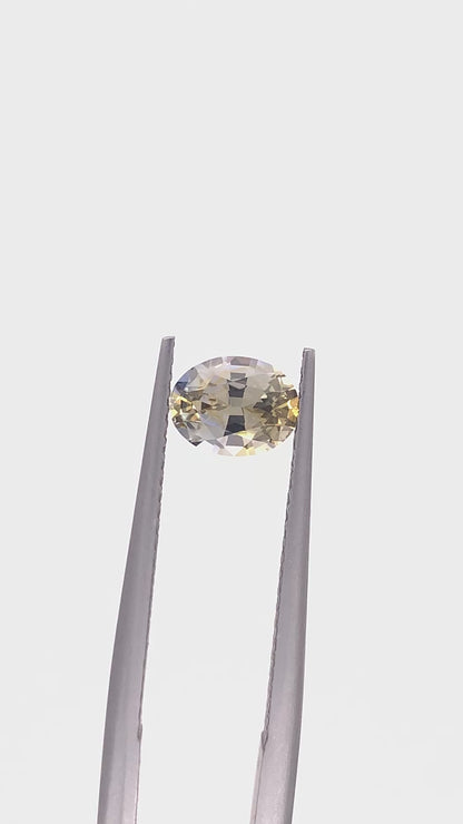 Bicolour Sapphire — 0.99ct Oval | 6.80 x 5.25mm | Sri Lanka | Heated
