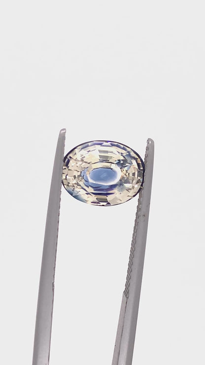 Blue Sapphire — 4.04ct Oval | 10.25 x 7.80mm | Sri Lanka | Heated