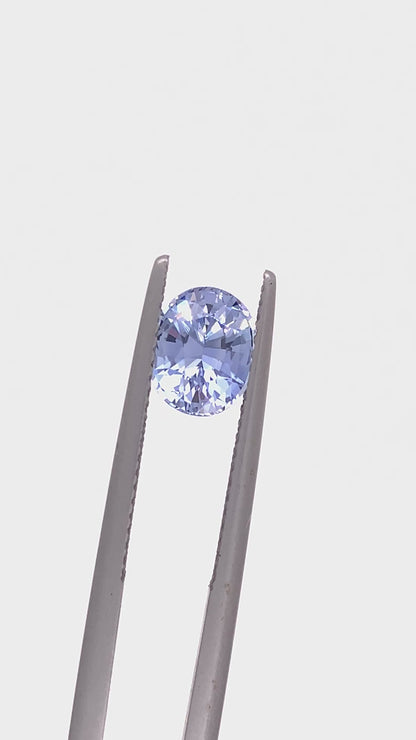 Blue Sapphire — 1.58ct Oval | 7.70 x 6.30mm | Sri Lanka | Heated