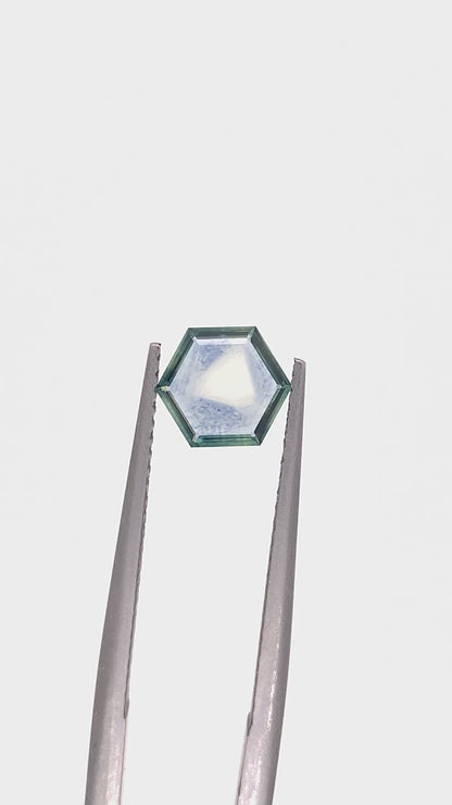 Montana Sapphire — 0.69ct Portrait | 7.50 x 7.50mm | USA | Heated