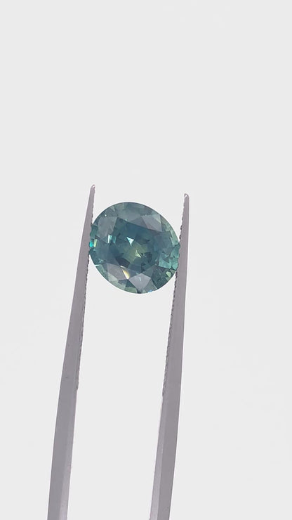 Montana Sapphire — 2.55ct Oval | 8.70 x 7.70mm | USA | Heated