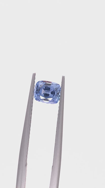 Blue Sapphire — 1.01ct Cushion | 6.20 x 5.10mm | Sri Lanka | Heated