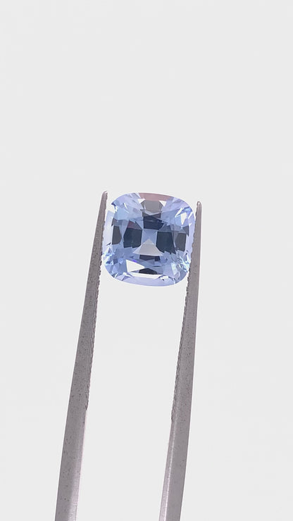 Blue Sapphire — 2.62ct Cushion | 7.75x7.75mm | Sri Lanka | Heated