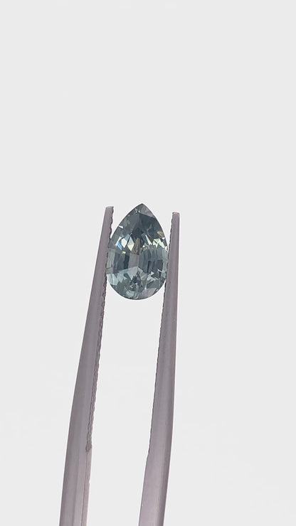 Green Sapphire — 1.21ct Pear | 8.30 x 5.50mm | Sri Lanka | Heated
