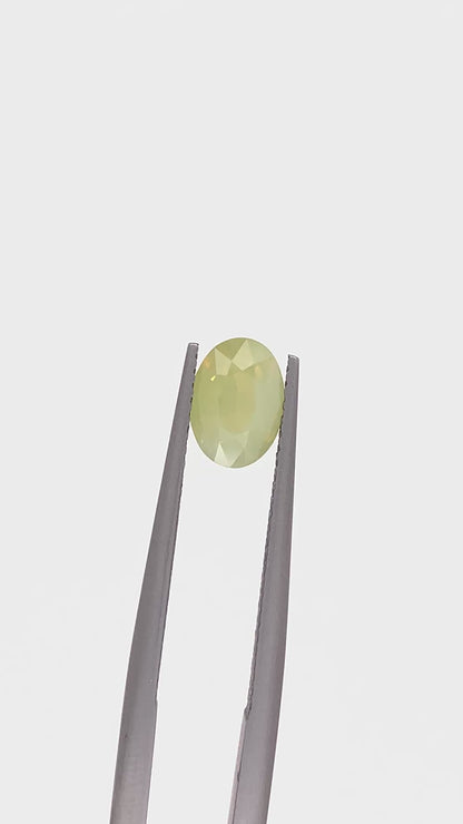 Chrysoberyl — 1.15ct Oval | 7.65 x 5.50mm | Madagascar | Heated