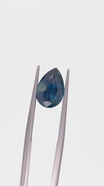 Montana Sapphire — 3.26ct Pear | 11.50 x 7.75mm | USA | Heated