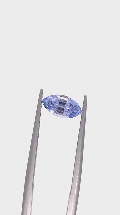 Blue Sapphire — 0.96ct Marquise | 8.60 x 4.60mm | Sri Lanka | Heated