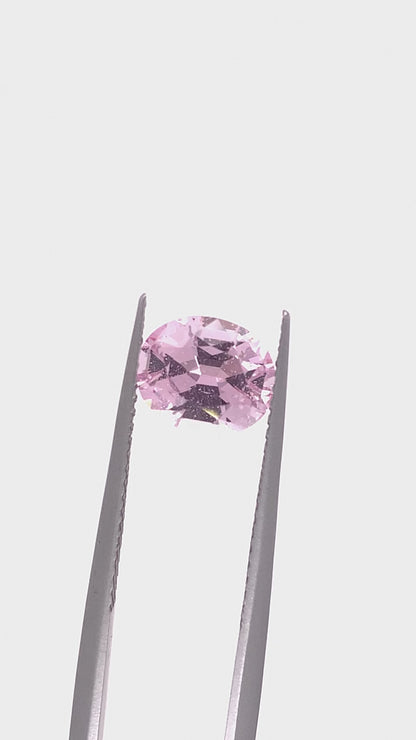 Pink Sapphire — 1.87ct Oval | 8.00x6.70mm | Madagascar | Unheated