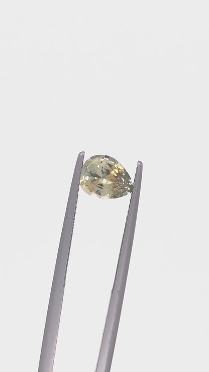 Montana Sapphire — 1.45ct Pear | 8.15 x 6.25mm | USA | Heated