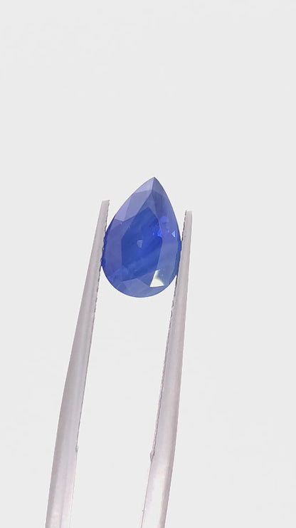 Blue Sapphire — 1.79ct Pear | 10.18 x 6.75mm | Sri Lanka | Heated