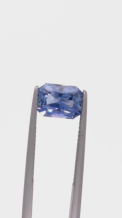 Blue Sapphire — 3.14ct Radiant | 9.20 x 6.75mm | Sri Lanka | Heated