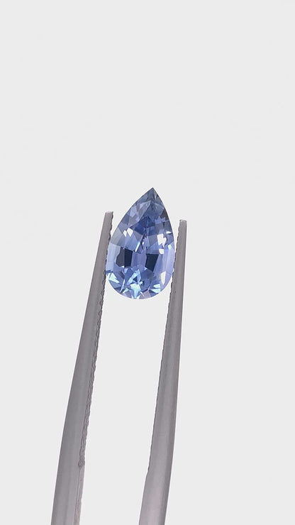 Blue Sapphire — 1.47ct Pear | 9.30 x 5.72mm | Sri Lanka | Heated