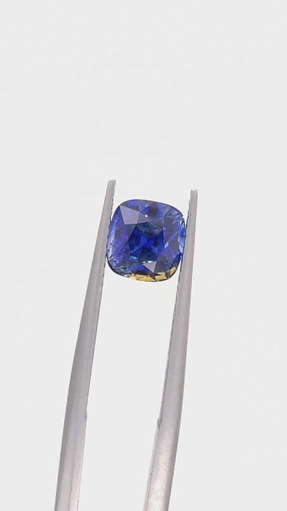 Blue Sapphire — 2.54ct Cushion | 7.10 x 6.70mm | Sri Lanka | Heated