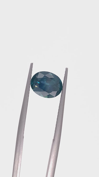 Montana Sapphire — 2.33ct Oval | 9.10 x 7.25mm | USA | Heated