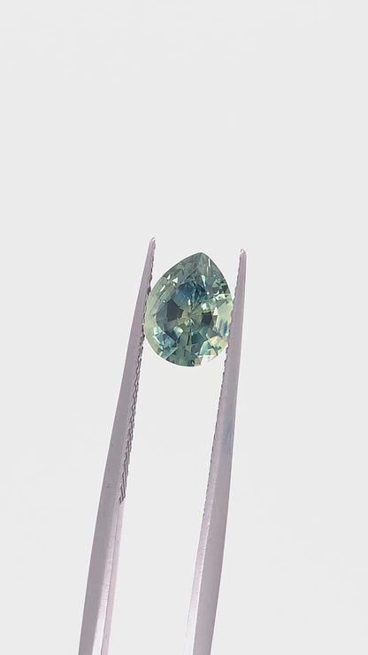 Montana Sapphire — 1.56ct Pear | 7.90x6.30mm | USA | Heated