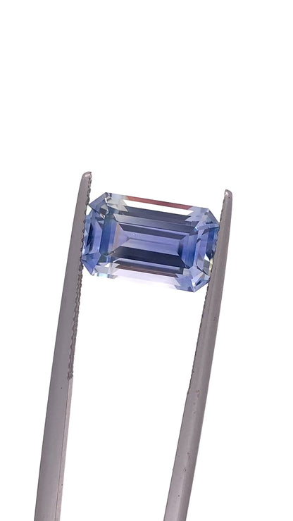 Blue Sapphire — 5.63ct Emerald Cut | 12.60 x 7.85mm | Sri Lanka | Heated