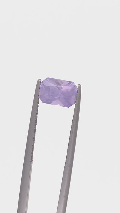 Purple Sapphire — 2.52ct Radiant | 8.70 x 6.05mm | Sri Lanka | Heated