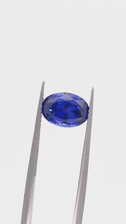 Blue Sapphire — 2.76ct Oval | 9.25x6.60mm | Sri Lanka | Unheated