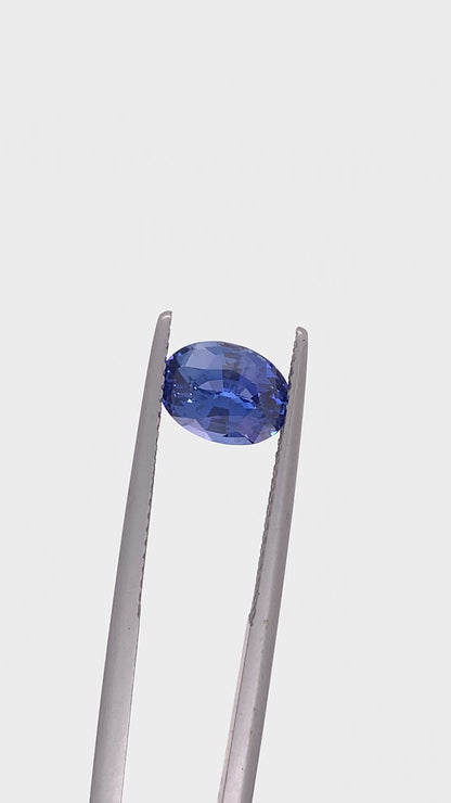 Blue Sapphire — 1.92ct Oval | 8.45 x 6.25mm | Sri Lanka | Unheated