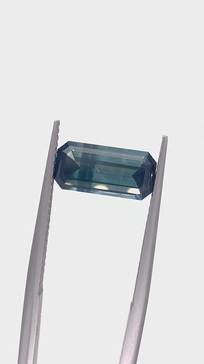Montana Sapphire — 2.65ct Emerald Cut | 12.05 x 5.85mm | USA | Heated