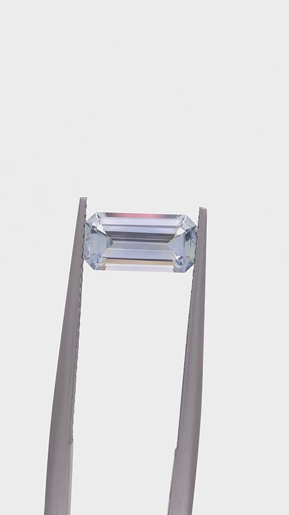 Blue Sapphire — 1.67ct Emerald Cut | 9.65 x 5.00mm | Sri Lanka | Heated