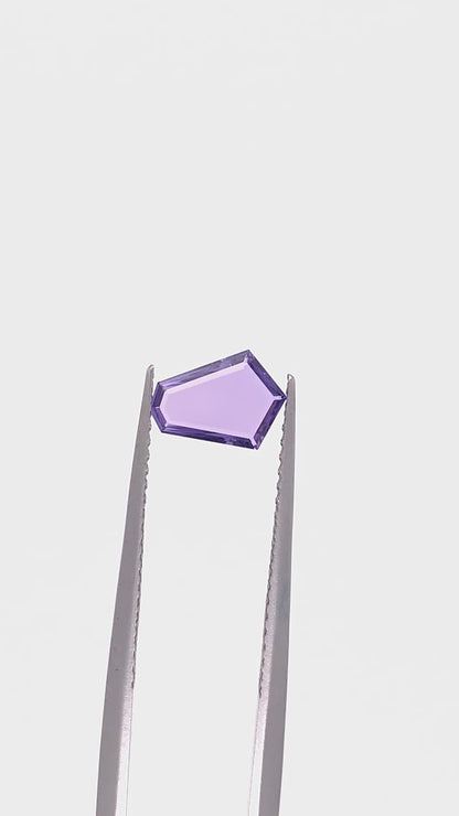 Purple Sapphire — 0.50ct Portrait | 7.80x5.65mm | Madagascar | Heated
