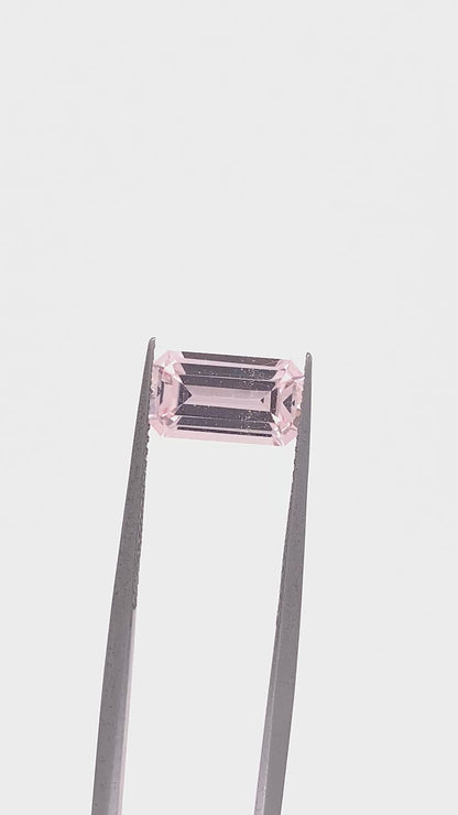 Pink Sapphire — 2.45ct Emerald Cut | 10.55 x 5.95mm | Madagascar | Unheated